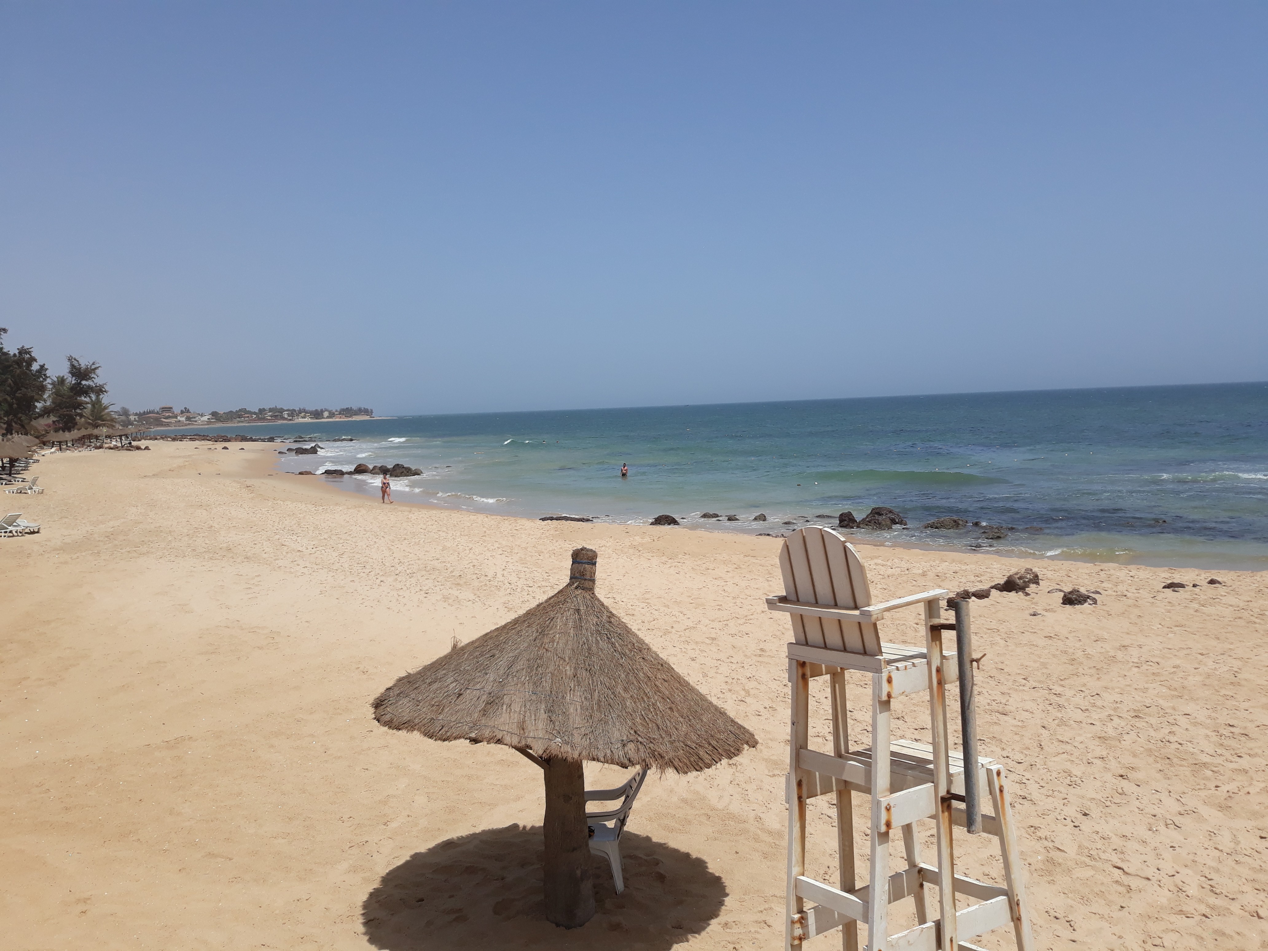 Beach scene
