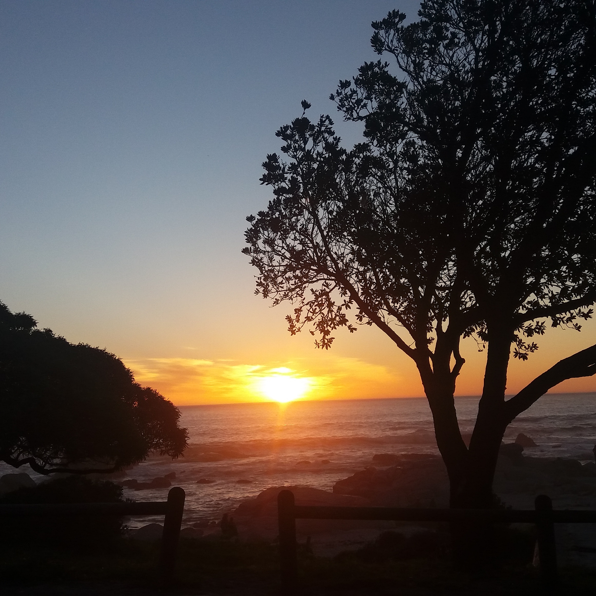 Ocean sunset